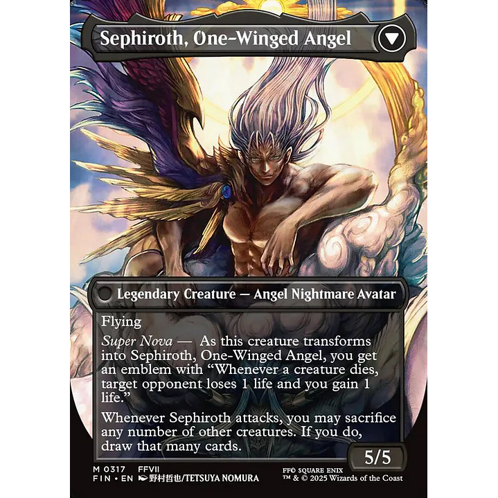 Sephiroth, Fabled SOLDIER // Sephiroth, One-Winged Angel 2
