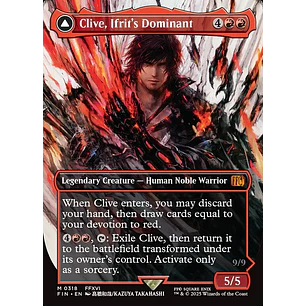 Clive, Ifrit's Dominant // Ifrit, Warden of Inferno