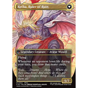 Kefka, Court Mage // Kefka, Ruler of Ruin