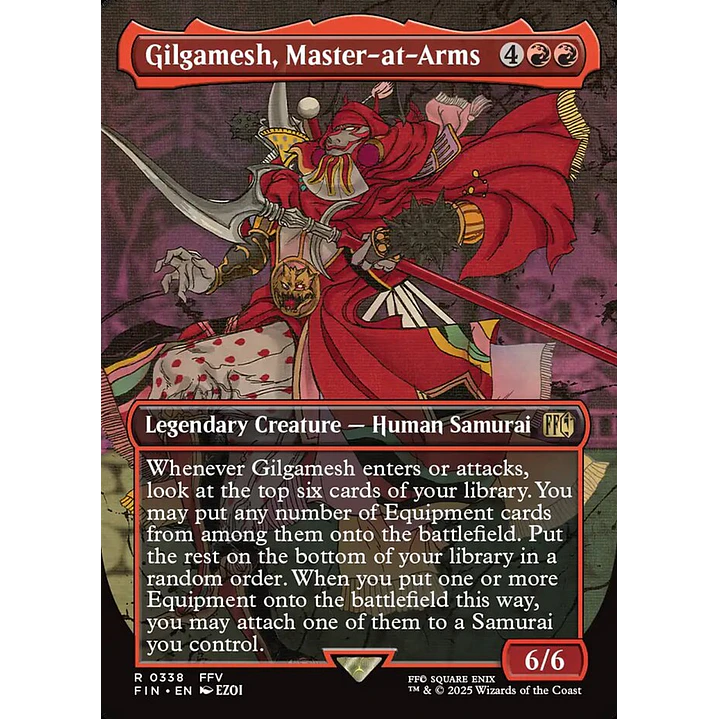 Gilgamesh, Master-at-Arms 1