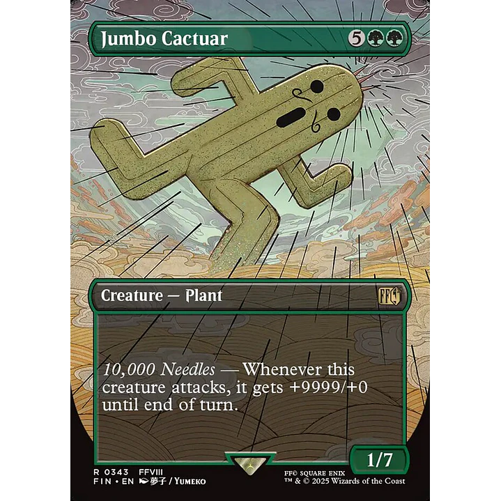 Jumbo Cactuar 1