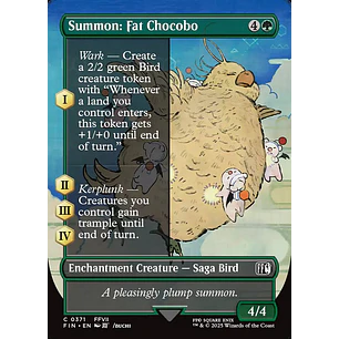 Summon: Fat Chocobo