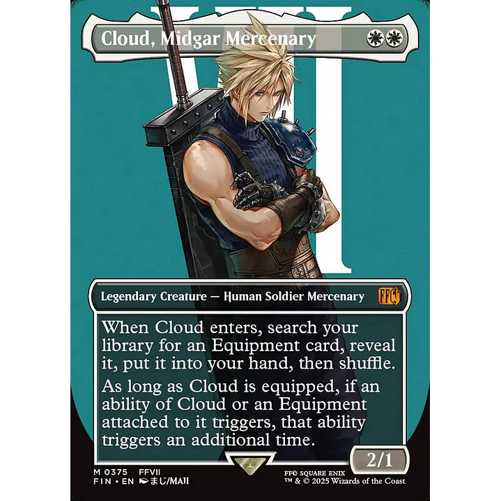 Cloud, Midgar Mercenary 1