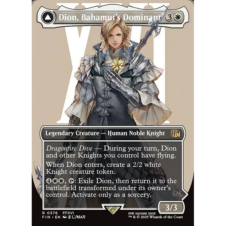Dion, Bahamut's Dominant // Bahamut, Warden of Light 2