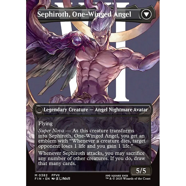 Sephiroth, Fabled SOLDIER // Sephiroth, One-Winged Angel 2
