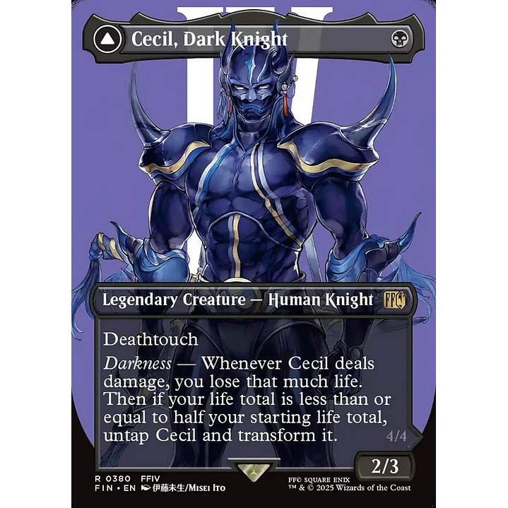 Cecil, Dark Knight // Cecil, Redeemed Paladin 1