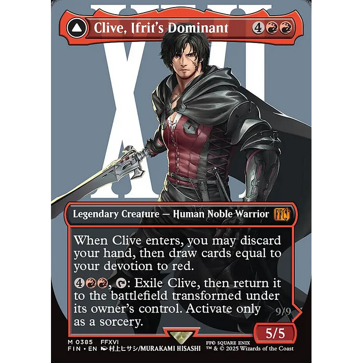 Clive, Ifrit's Dominant // Ifrit, Warden of Inferno 1