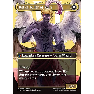 Kefka, Court Mage // Kefka, Ruler of Ruin