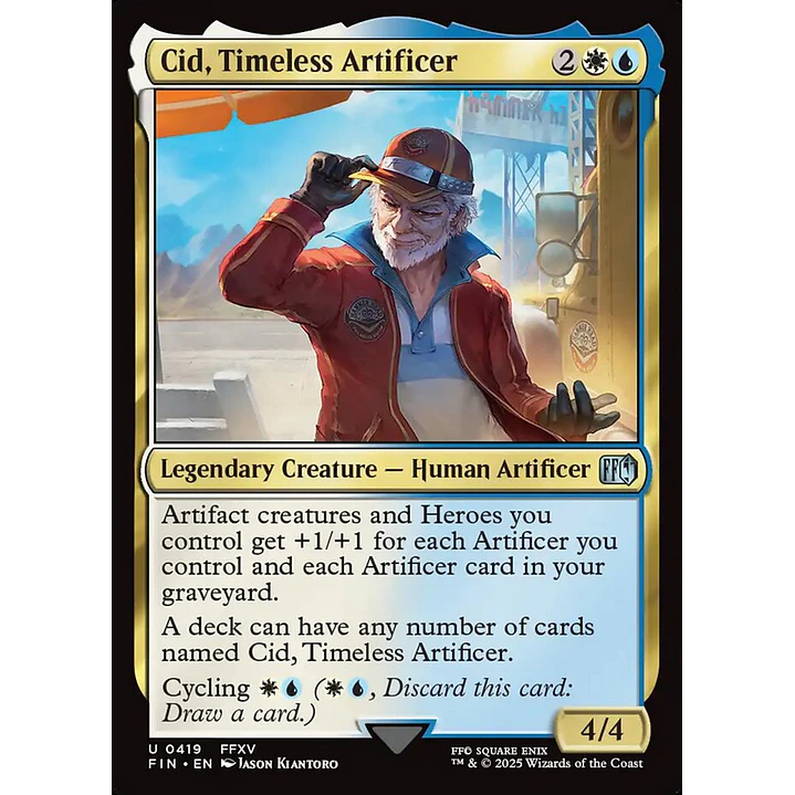Cid, Timeless Artificer 1