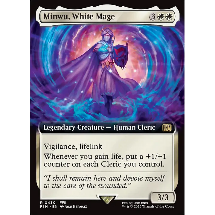 Minwu, White Mage 1