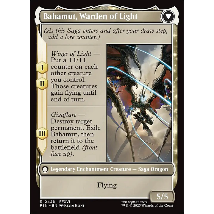 Dion, Bahamut's Dominant // Bahamut, Warden of Light 2