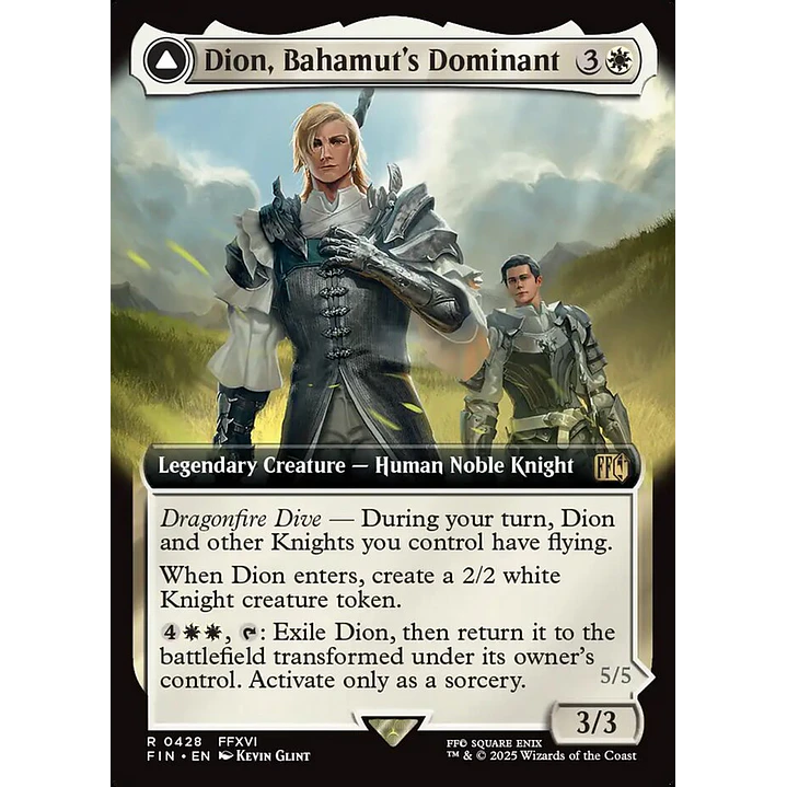 Dion, Bahamut's Dominant // Bahamut, Warden of Light 1