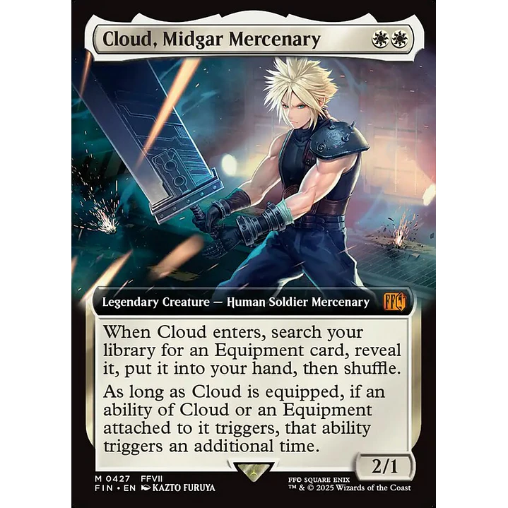 Cloud, Midgar Mercenary 1