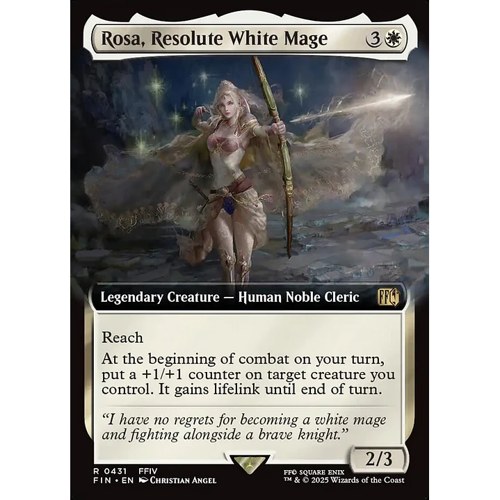 Rosa, Resolute White Mage 1