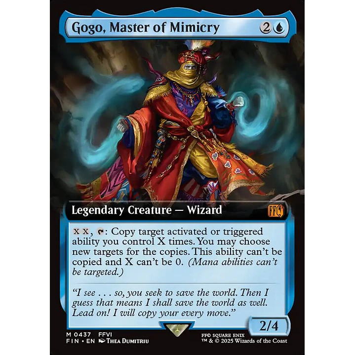 Gogo, Master of Mimicry 1