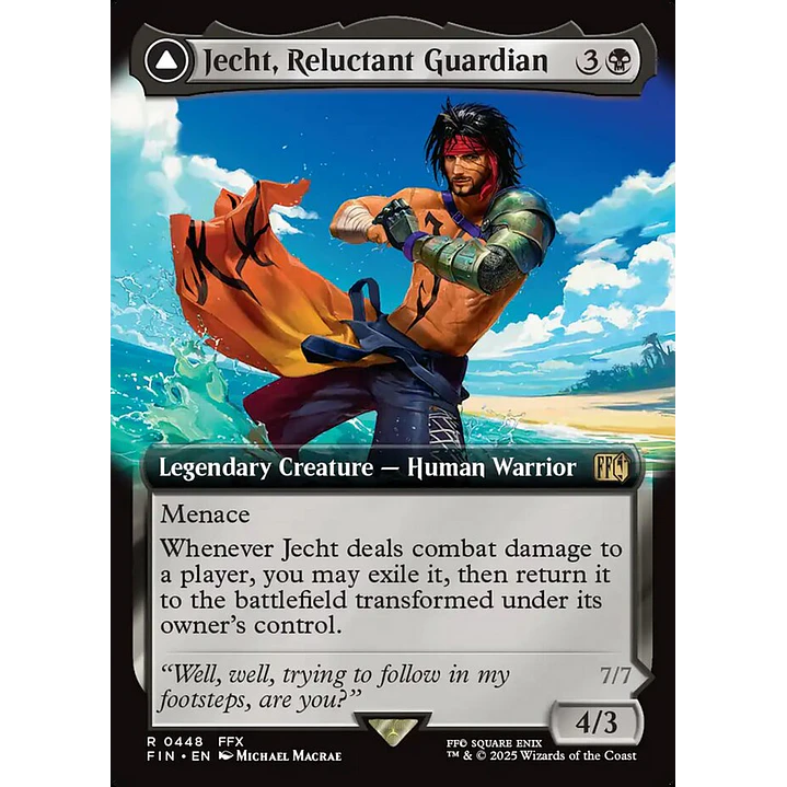Jecht, Reluctant Guardian // Braska's Final Aeon 2