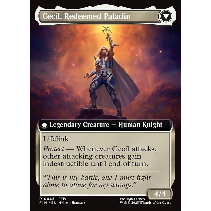 Cecil, Dark Knight // Cecil, Redeemed Paladin 2