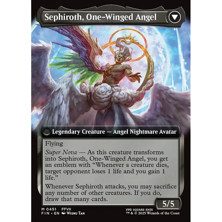 Sephiroth, Fabled SOLDIER // Sephiroth, One-Winged Angel 2