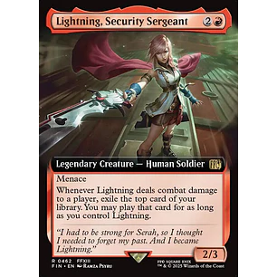 Lightning, Security Sergeant