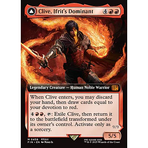 Clive, Ifrit's Dominant // Ifrit, Warden of Inferno
