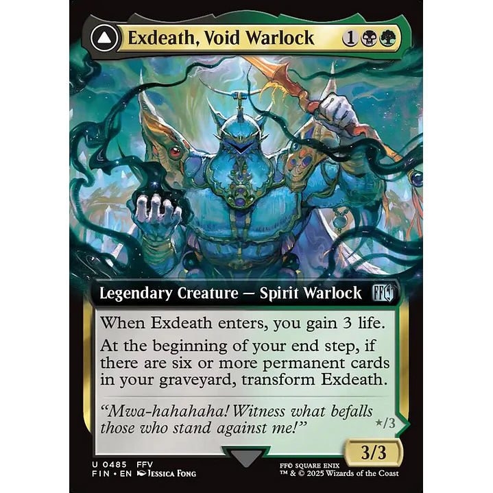 Exdeath, Void Warlock // Neo Exdeath, Dimension's End 1