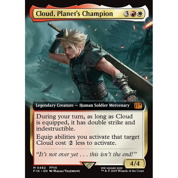 Cloud, Planet's Champion 1