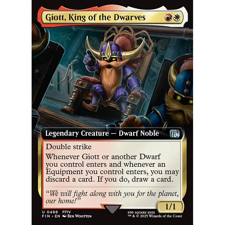 Giott, King of the Dwarves 1