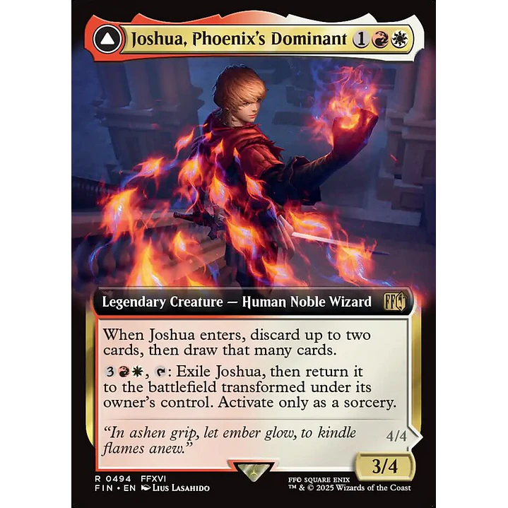 Joshua, Phoenix's Dominant // Phoenix, Warden of Fire 1
