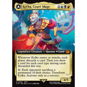 Kefka, Court Mage // Kefka, Ruler of Ruin