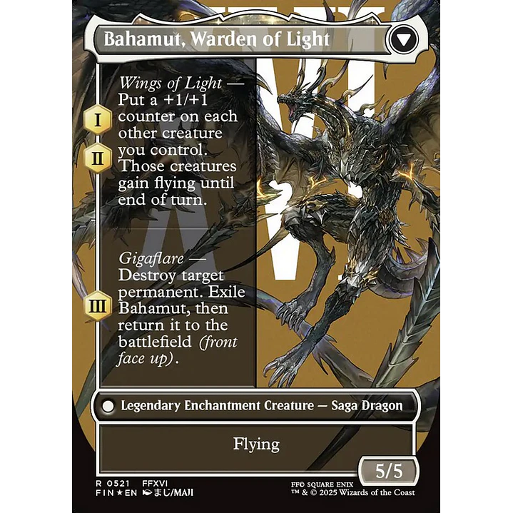 Dion, Bahamut's Dominant // Bahamut, Warden of Light 2