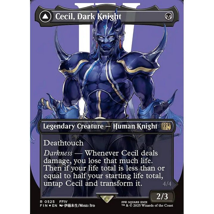 Cecil, Dark Knight // Cecil, Redeemed Paladin 1