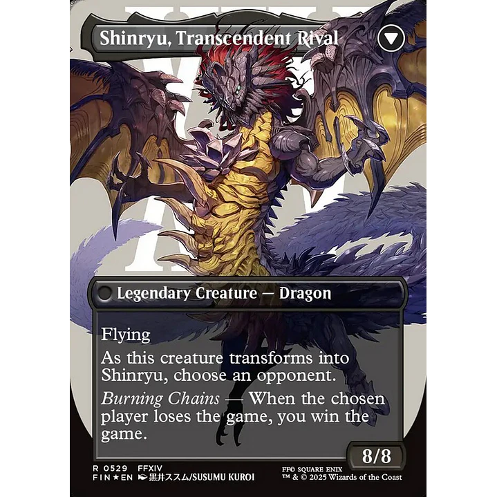 Zenos yae Galvus // Shinryu, Transcendent Rival 2
