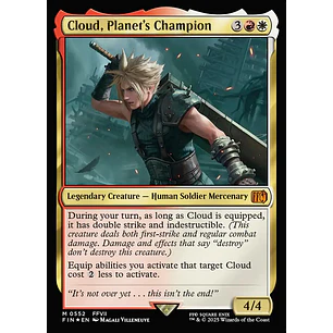 Cloud, Planet's Champion