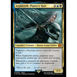 Sephiroth, Planet's Heir