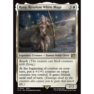 Rosa, Resolute White Mage