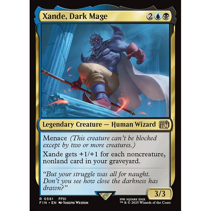 Xande, Dark Mage 1