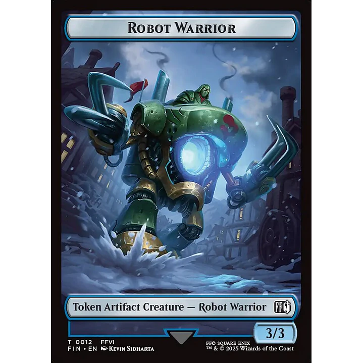Robot Warrior - Token 1