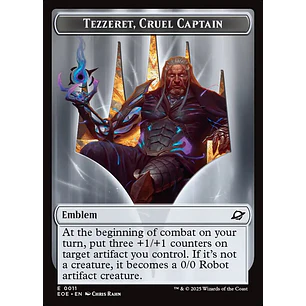 Tezzeret, Cruel Captain Emblem - Token