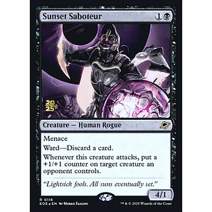 Sunset Saboteur - Promo