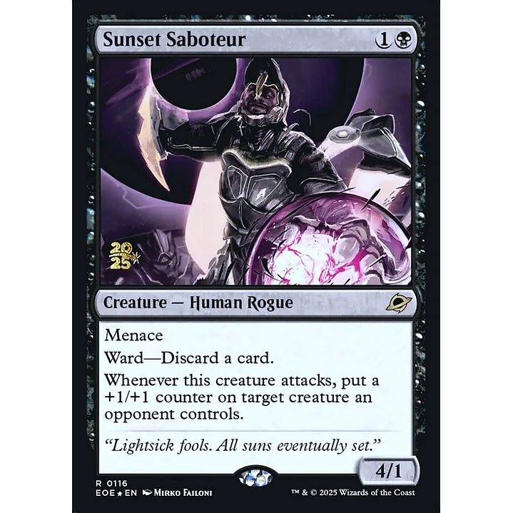 Sunset Saboteur - Promo 1