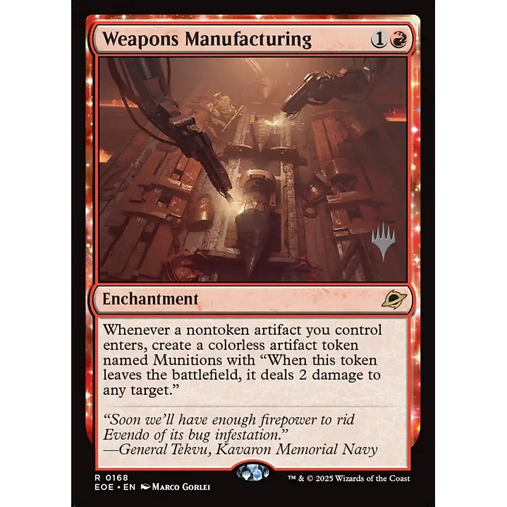 Weapons Manufacturing - Promo 1