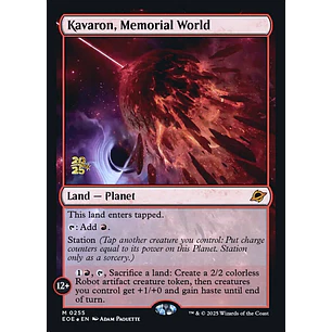 Kavaron, Memorial World - Promo