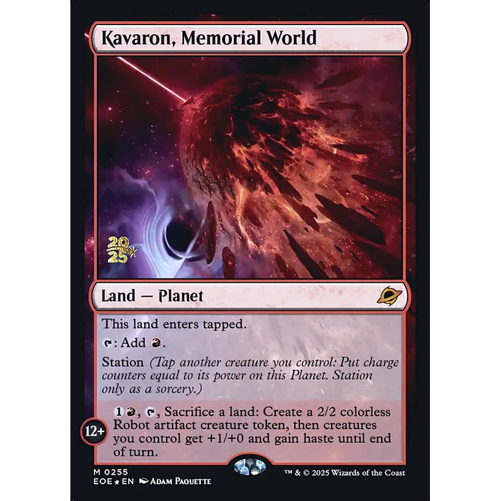 Kavaron, Memorial World - Promo 1