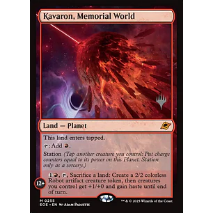 Kavaron, Memorial World - Promo