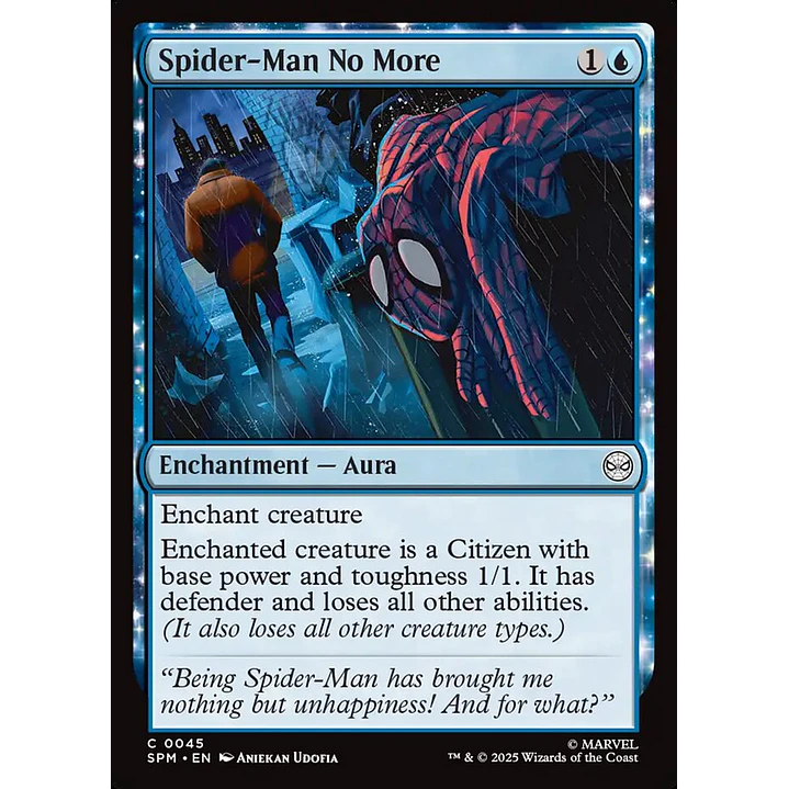 Spider-Man No More 1