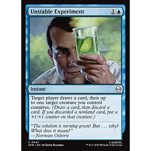 Unstable Experiment