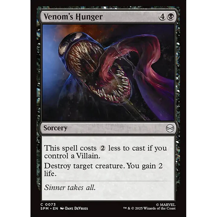 Venom's Hunger 1