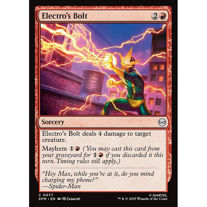 Electro's Bolt 1