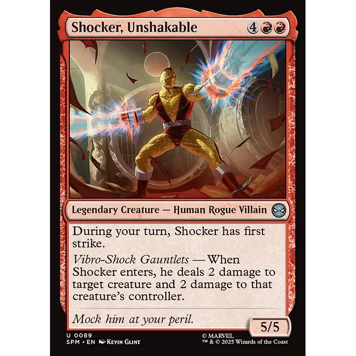 Shocker, Unshakable 1