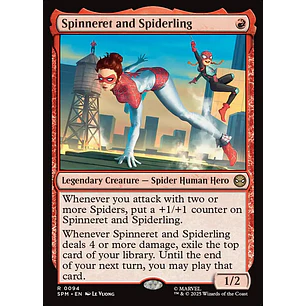Spinneret and Spiderling
